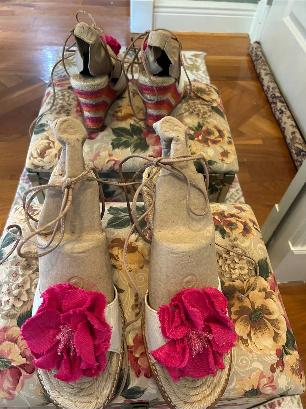 kate spade canvas espadrille